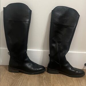 Universal Thread Black Over the Knee Boots